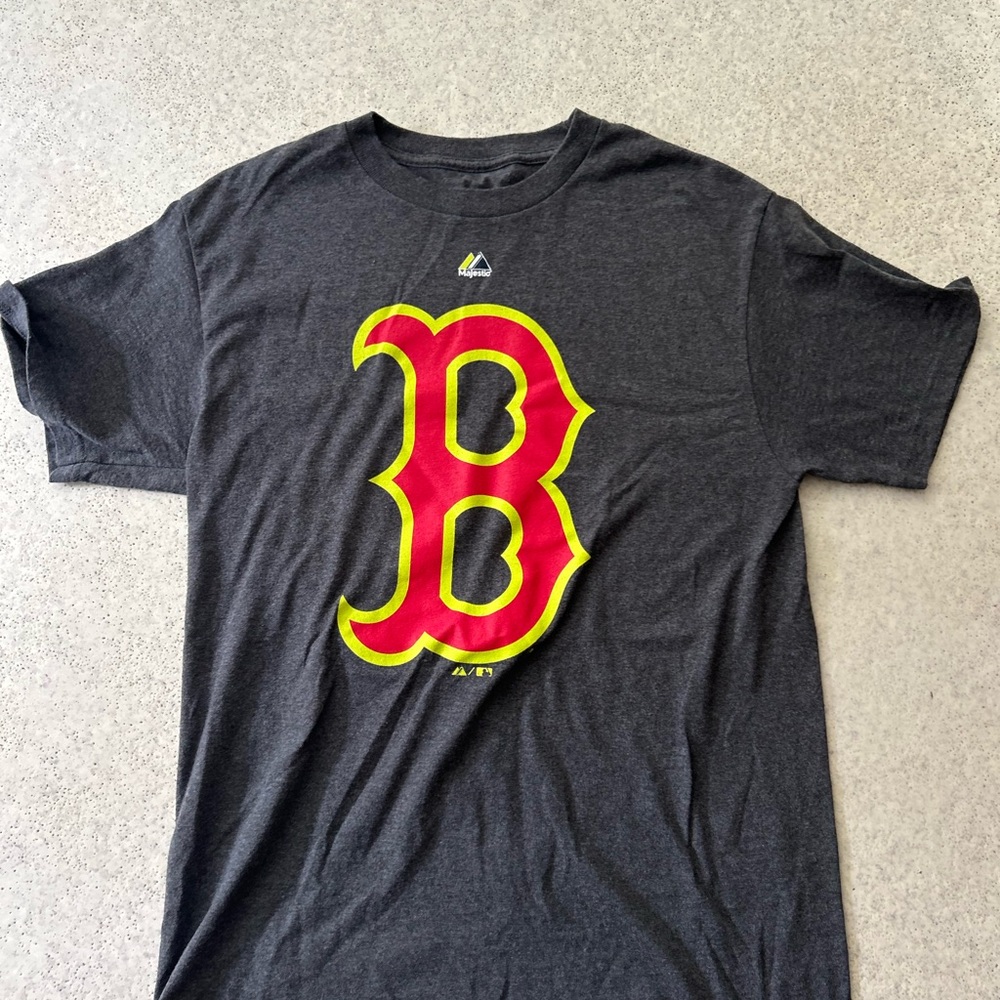 Men's Charcoal Boston Red Sox T-Shirt